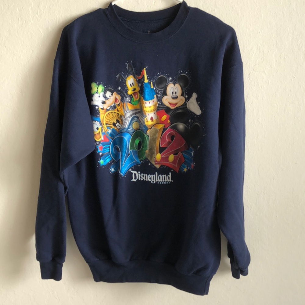 2012 Disneyland crew neck sweater